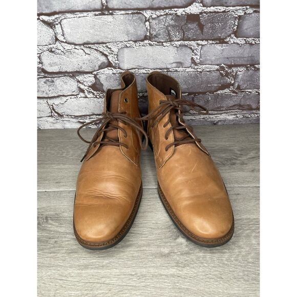 Timberland Lafayette Park Brown Leather Chukka Lace Up Boots Men Sz 12M US/46EU main image 14